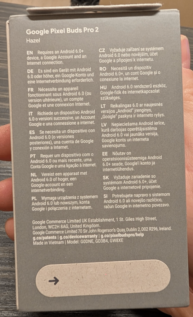 Brand New, Never Opened Google Pixel Buds Pro 2