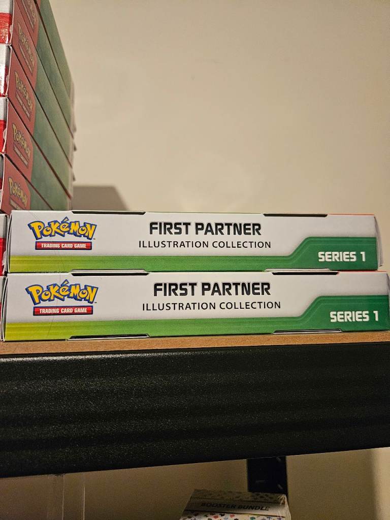 Pokemon First Partner Illustration Collection Series 1 & 2 - NEW