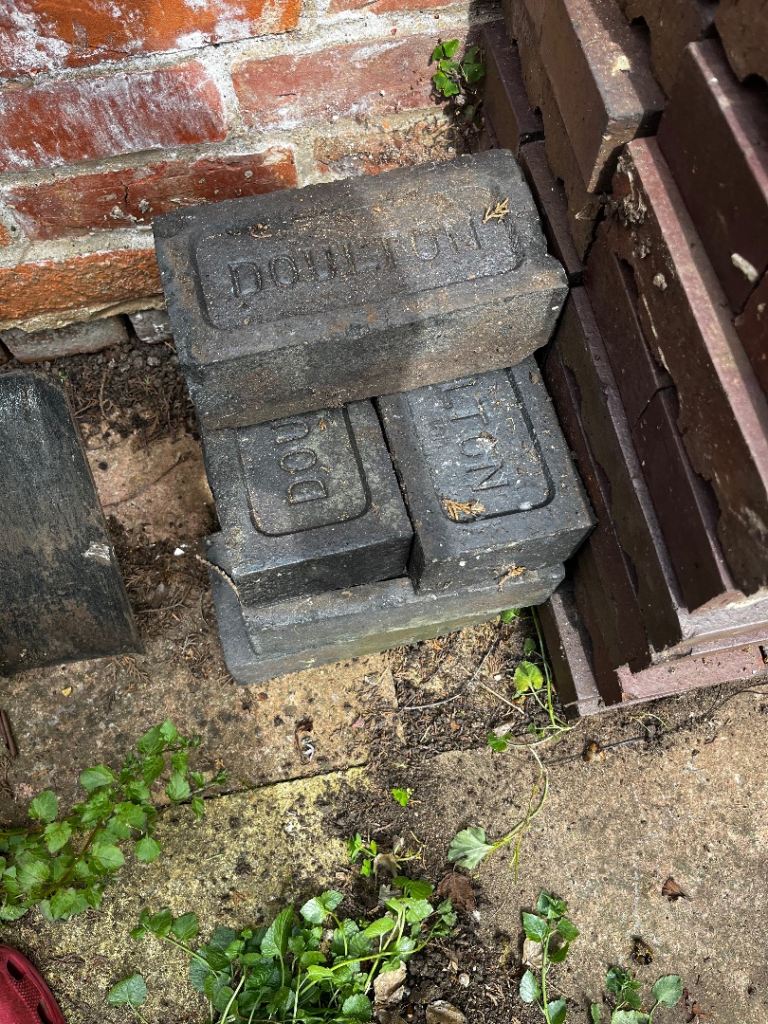 Doulton period blue fire bricks