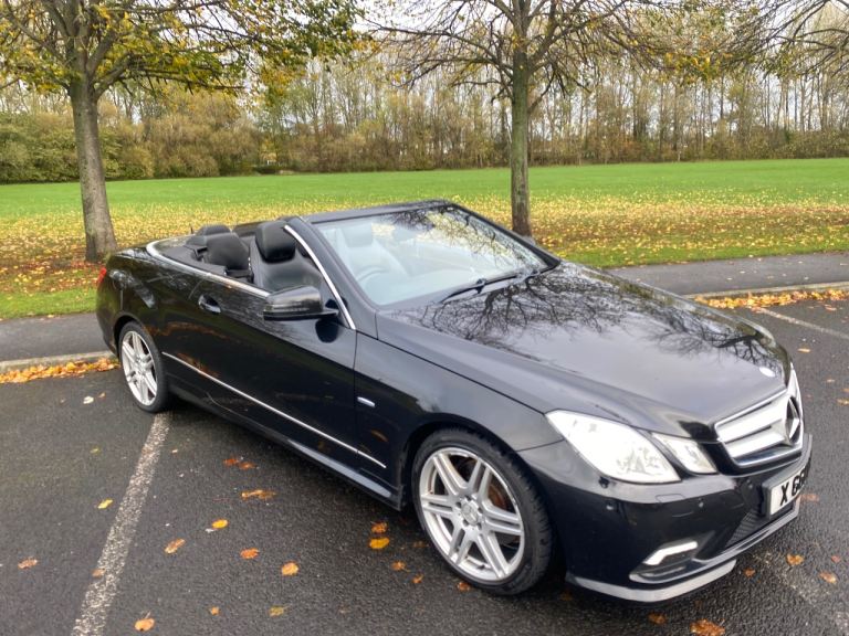 Mercedes-Benz E Class Convertible 1.8 E200 CGI BlueEfficiency Sport Cabriolet 