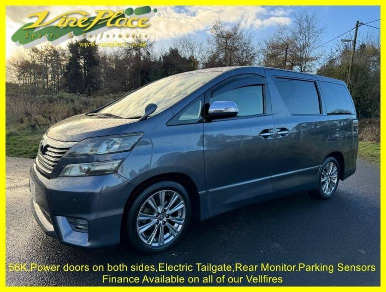 2011 Toyota Vellfire 2.4Z Platinum Selection 2 Type Gold, 7 Seat, Auto MPV Petrol Automatic