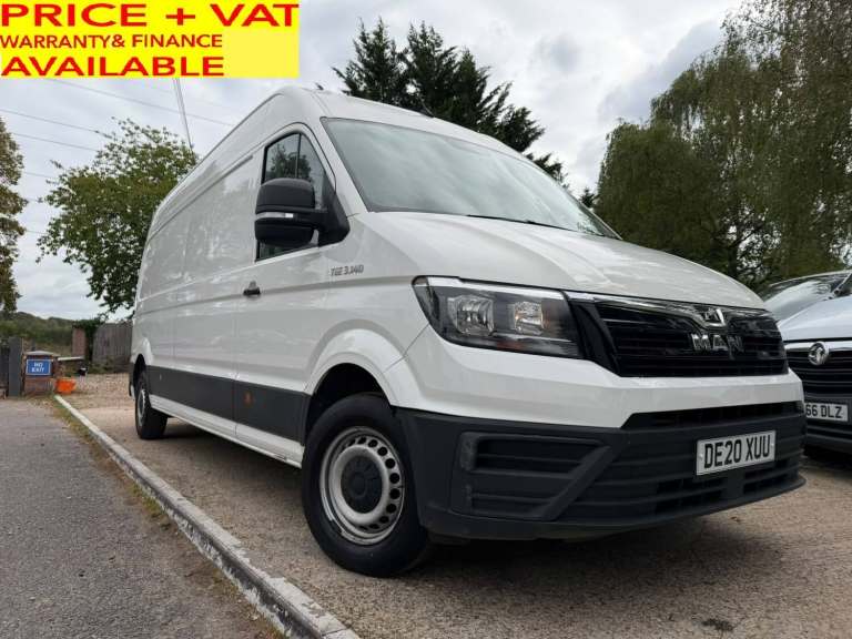 2020 MAN TGE 2.0 3140d FWD LWB **ONLY 78,000 MILES** PANEL VAN Diesel Manual