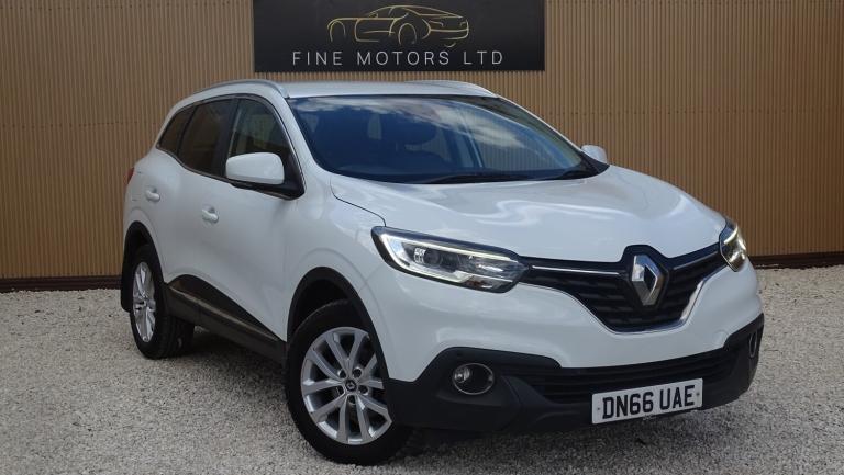 RENAULT KADJAR 1.6 Dynamique S Nav dCi 130 2WD White Manual Diesel 2016