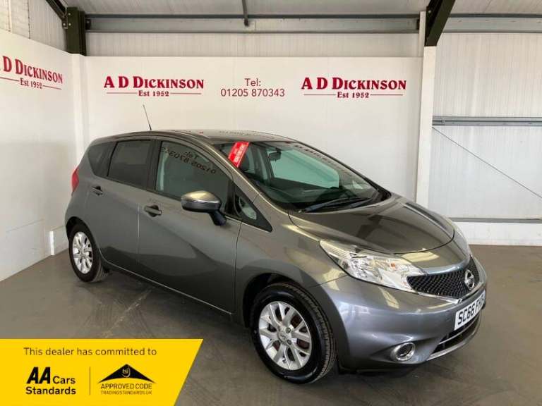 2016 Nissan Note ACENTA MPV Petrol Manual