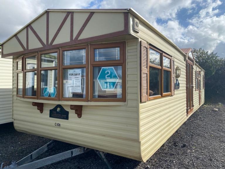 38x12ft 2 Bed offsite Static Caravan - DG / CH / Ensuite - Self Build, Farms