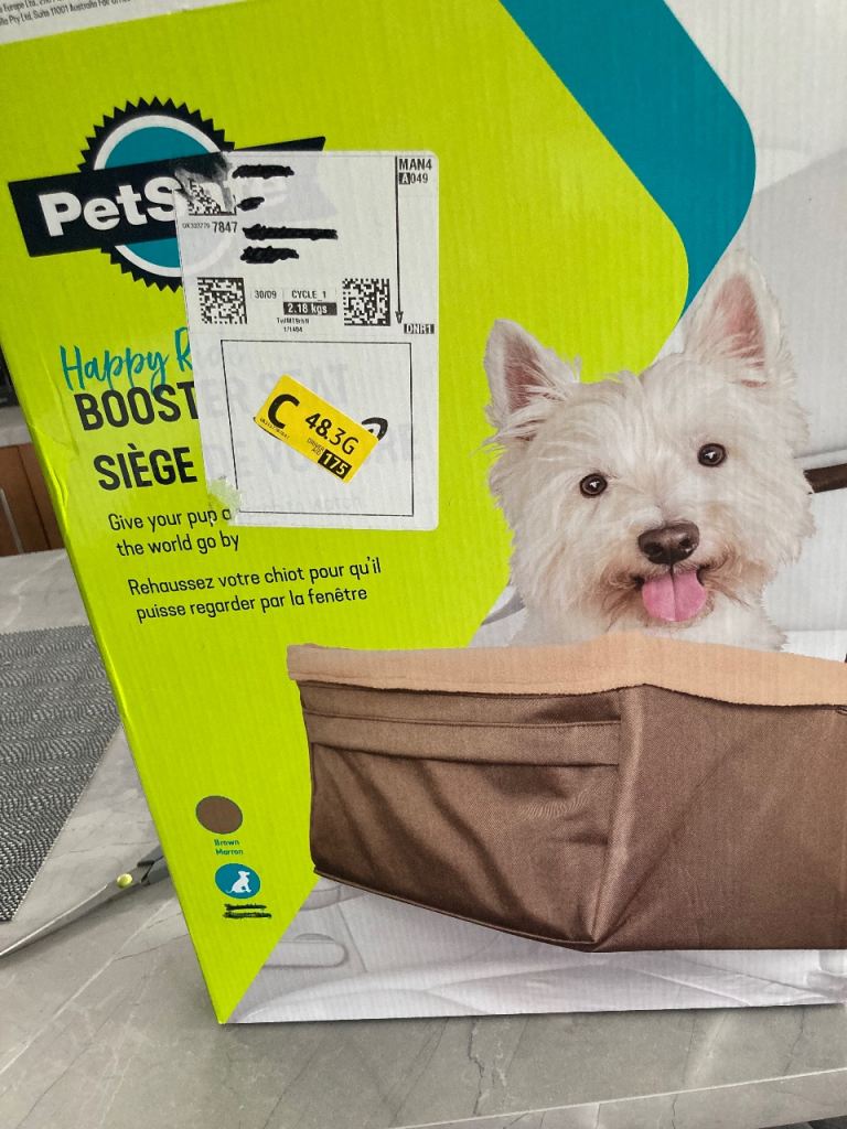 Small dog carrier for a car