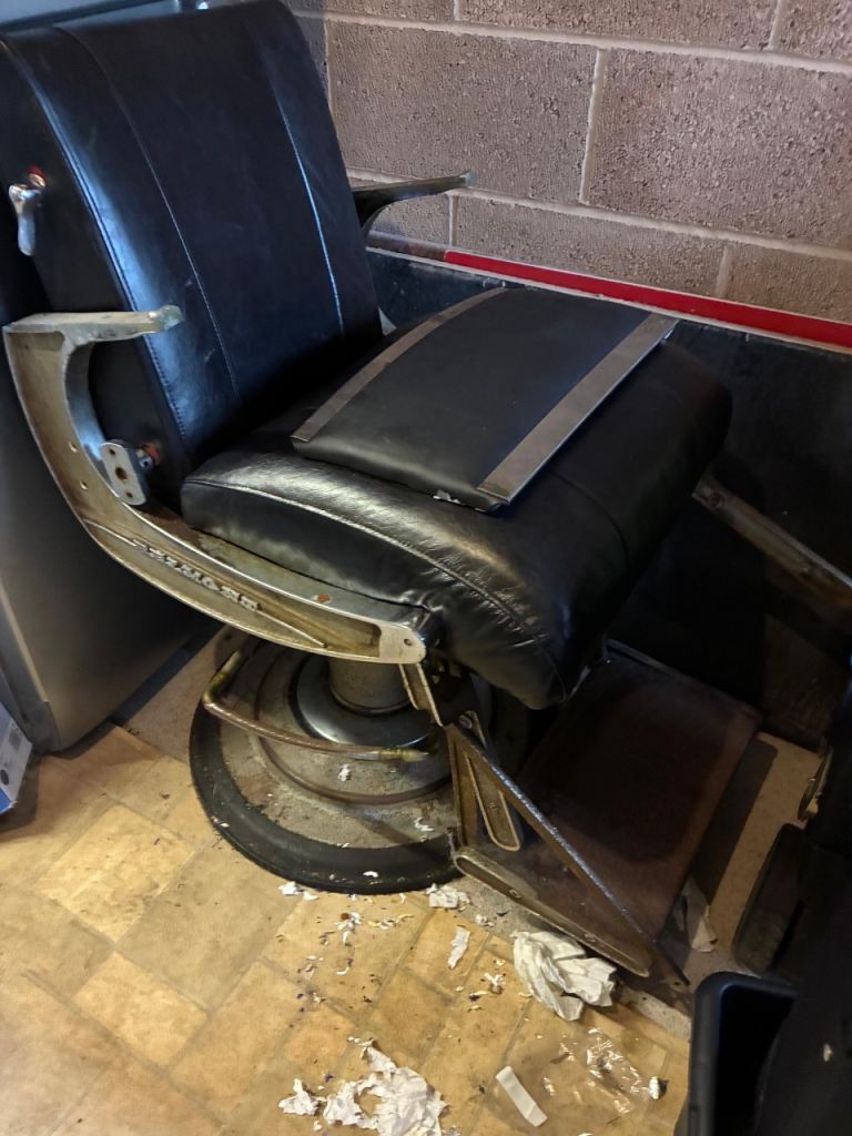 Old school Belmont barbers chair