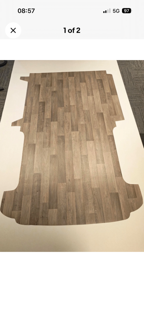 Vw T5 swb oak vinyl flooring 