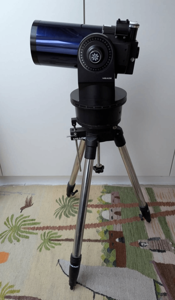 Meade ETX125EC telescope with tripod & #497 Autostar controller