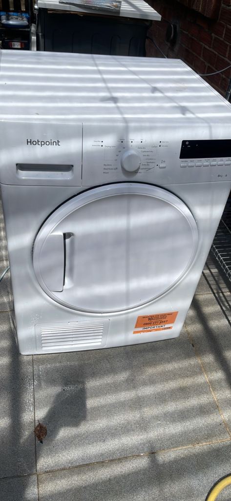 Hotpoint Tumble Dryer – White, Good Condition
