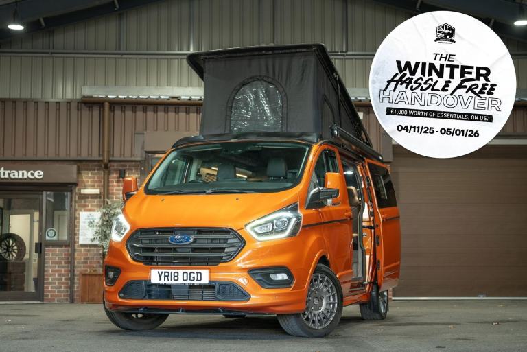 Ford Transit Custom Sport 2018 Model Orange Glow Campervan