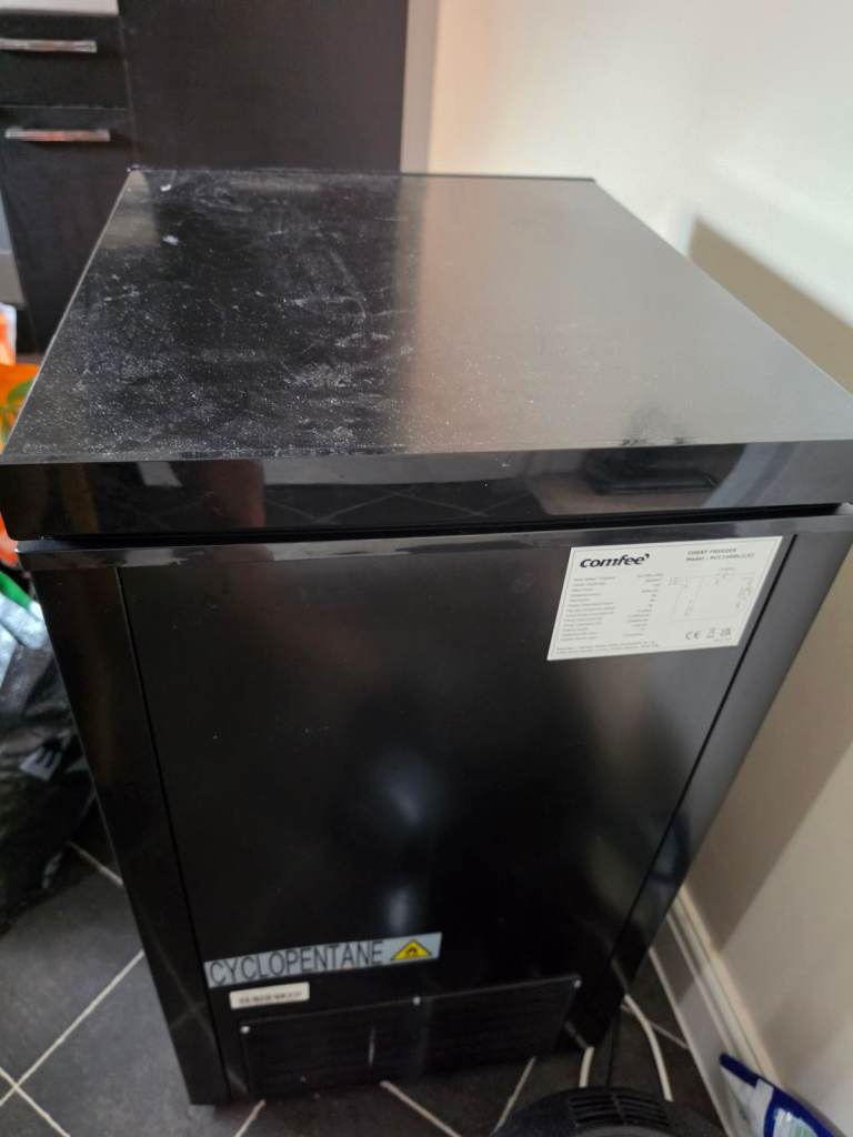 Comfee Undercounter Freezer – Black, Good Condition