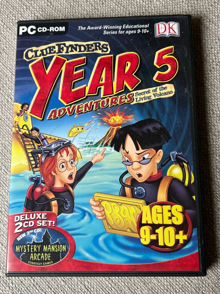 The ClueFinders: Island of the Lost Children (PC/Mac, 2 CD-ROM Set)