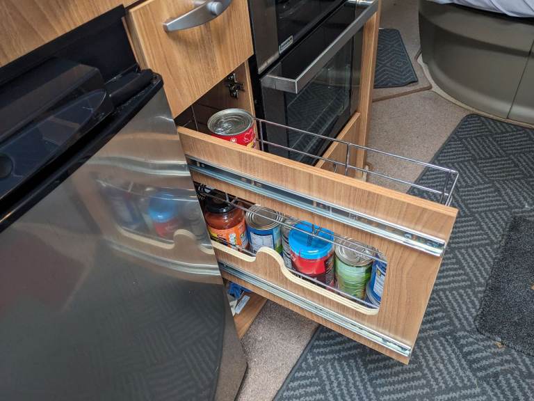 Caravan /Motorhome Pull out Basket 