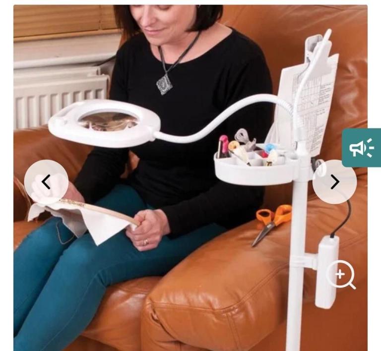 Purelite 4 in 1 Crafters Magnifying Lamp