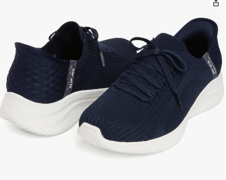 **New** Skechers Women's Ultra Flex 3.0 Brilliant Path, Navy Knit, size 6.5 UK