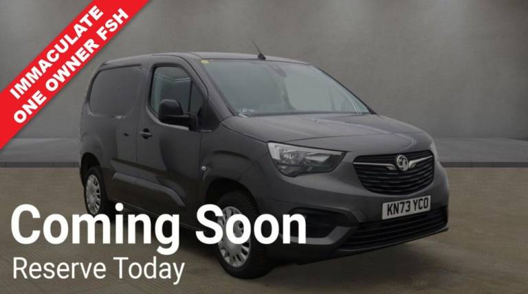 2023 73 VAUXHALL COMBO 1.5 TURBO D 2300 PRO NAV NO VAT IMMACULATE VAN EURO 6 (S/