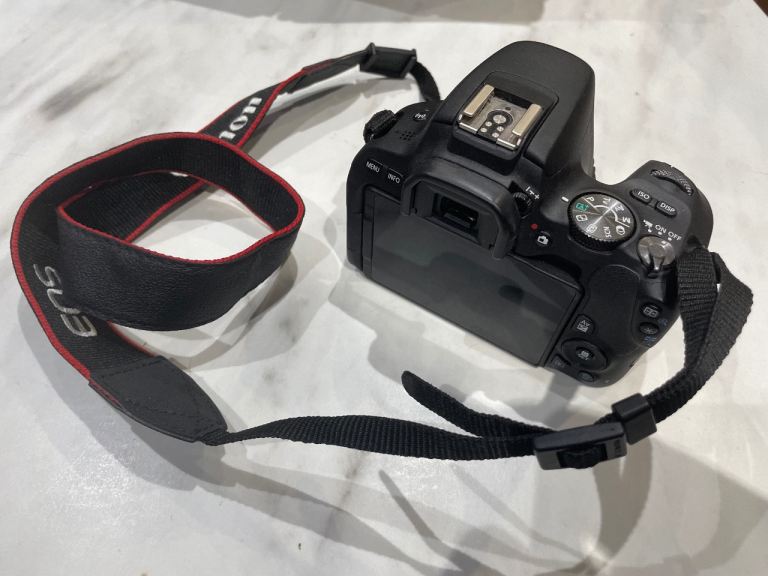 Canon EOS Digital Camera with Lenses and Bag