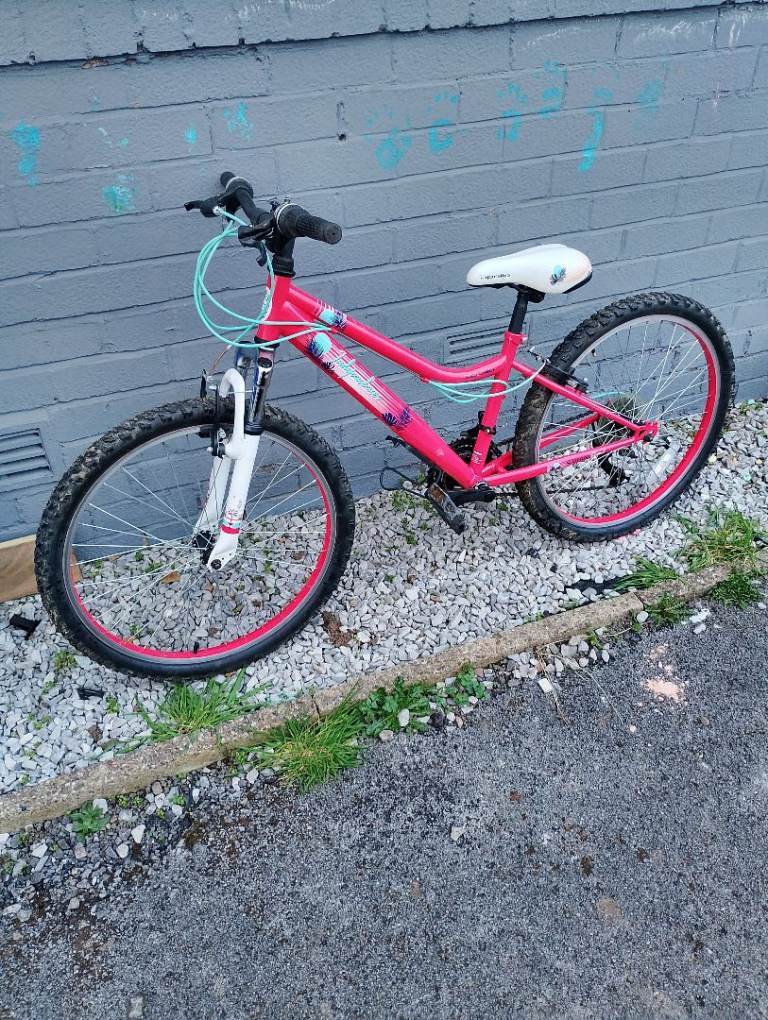 Apollo girls mountain bike 24 inch wheels 