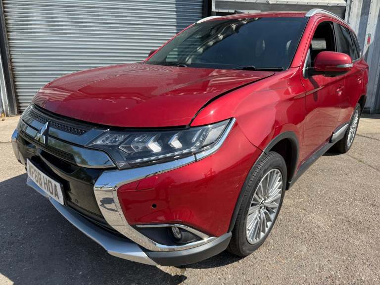 2019 68 REG MITSUBISHI OUTLANDER 2.4 PHEV AUTOMATIC DAMAGED REPAIRABLE SALVAGE