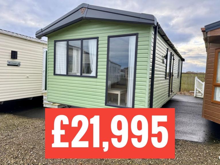 OFF SITE static caravan Scotland double glazed & heated Victory Stonewood 29x12