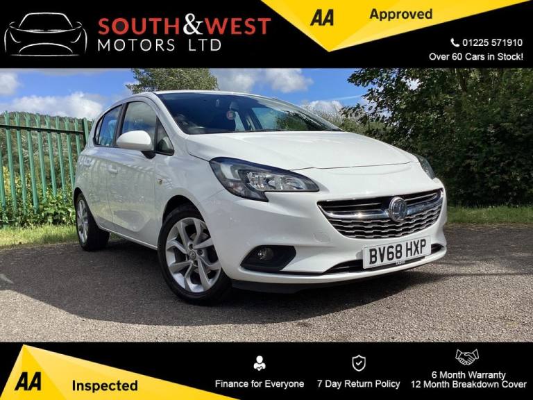 2018 Vauxhall Corsa 1.4i ecoTEC Energy Hatchback 5dr Petrol Manual Euro 6 (75 ps) Hatchback Petro...
