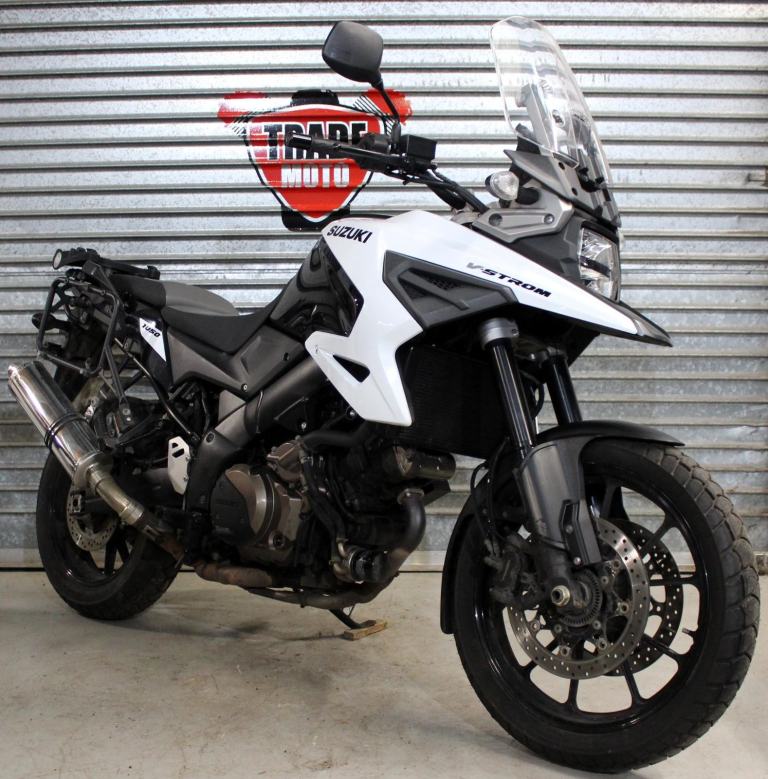 2021 21 SUZUKI DL 1050 ABS RQ M0 V-STROM TRADE SALE VSTROM HPI CLEAR 17K WHITE