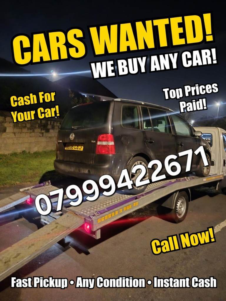 SCRAP CARS WSNTED 