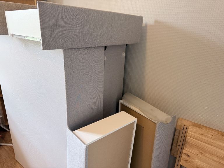 Double divan base with 4 drawers and matching headboard