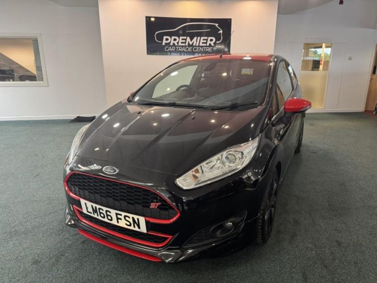 2016 Ford Fiesta 1.0 EcoBoost 140 ST-Line Black 3dr 3 Door Hatchback Petrol Manual
