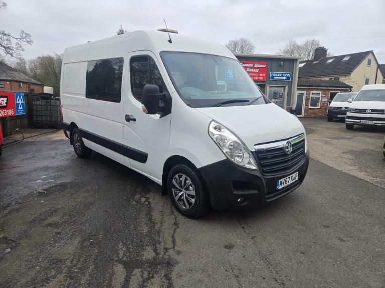 2017 Vauxhall Movano 2.3 CDTI H2 Van 130ps PANEL VAN Diesel Manual