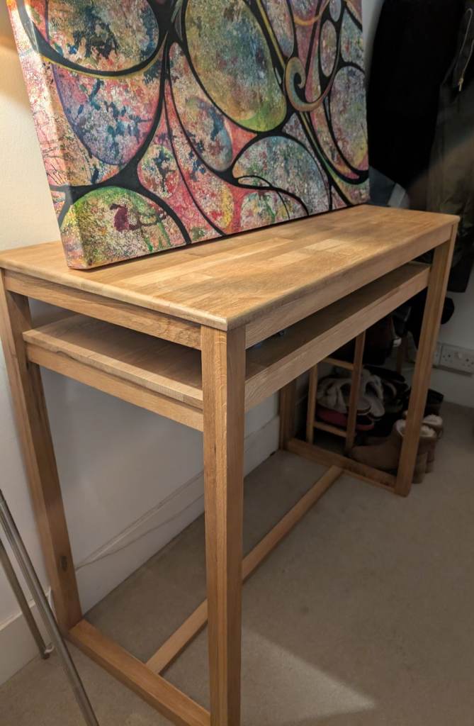 image for REDUCED -Futon Company, High Dining Table/Breakfast Bar 2-4 seater - Height 90cm