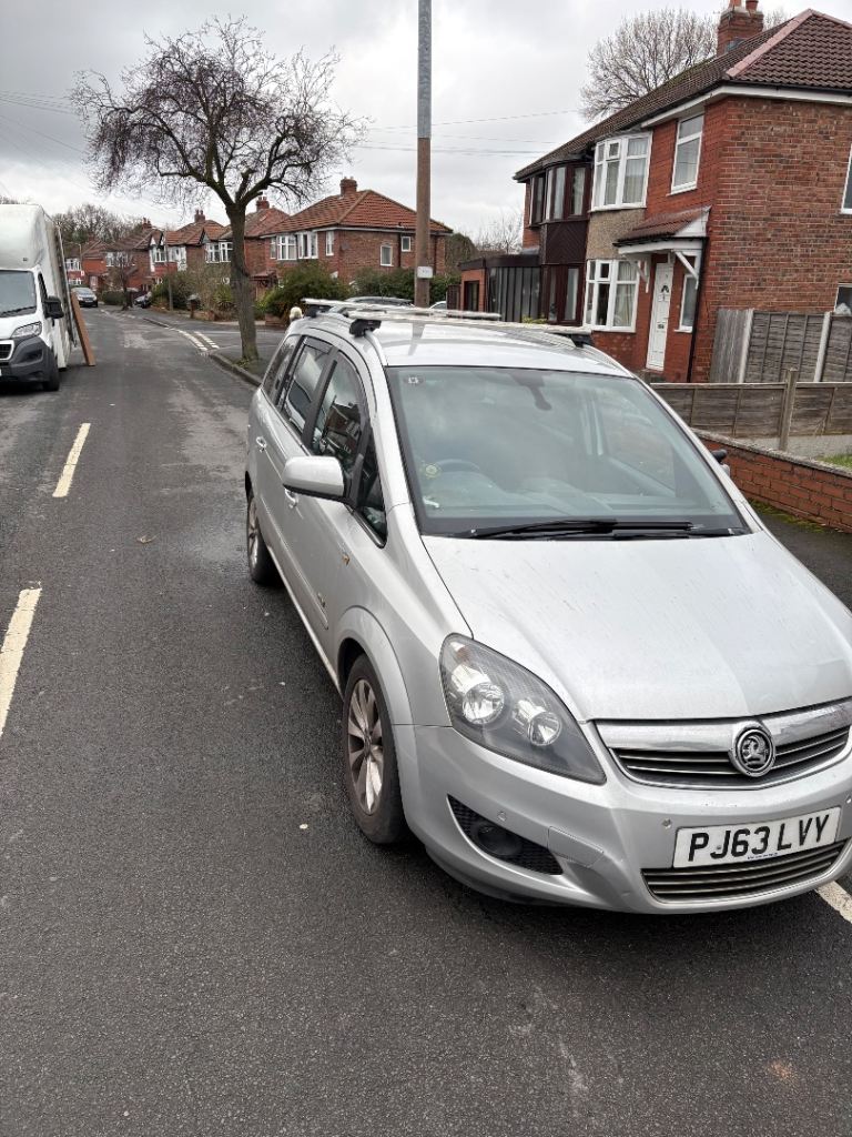 Vauxhall, ZAFIRA, MPV, 2013, Manual, 1598 (cc), 5 doors