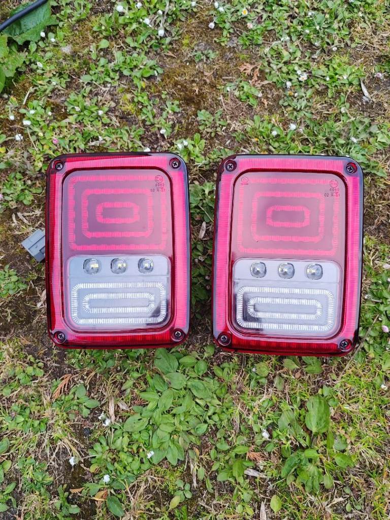 Jeep Wrangler jk led rear lights