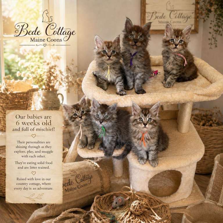 TICA Registered Maine Coon Kittens 