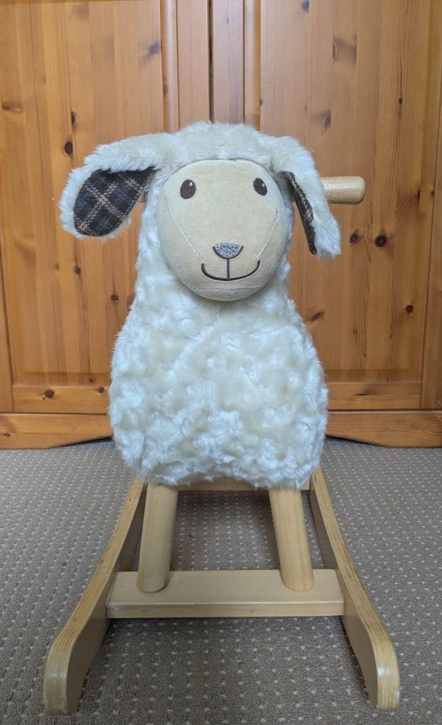 Little Bird Told Me “Lambert” Rocking Sheep – John Lewis Quality