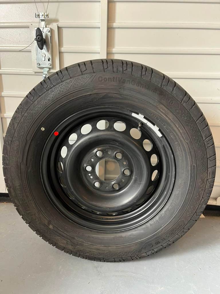 Mercedes Sprinter W907 16” Spare Wheel & Tyre Continental 235/65 R16C – NEW UNUSED