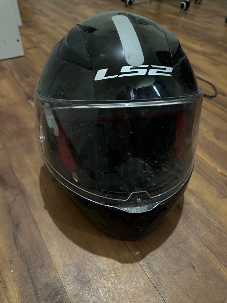 Motorcycle helmet only used 1 time