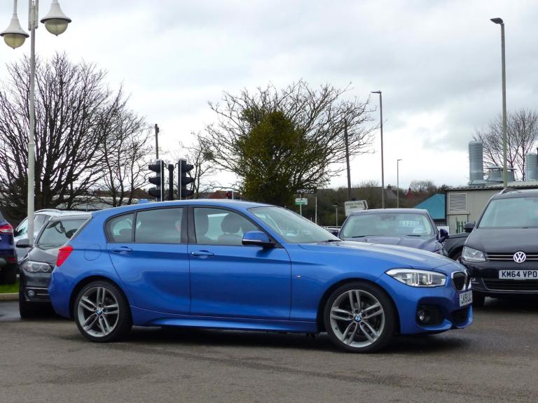 2019 BMW 1 Series 116d M Sport 5dr ++ SAT NAV / LEATHER / ULEZ / 70 MPG ++ HATCHBACK Diesel Manual