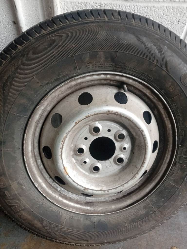 225/75/16c van tyre and wheel fiat ducato Citroen relay Peugeot boxer