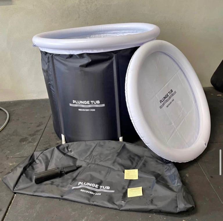 PORTABLE ICE BATH PLUNGE TUB RECOVERY POD - BRAND NEW (FULL SET)