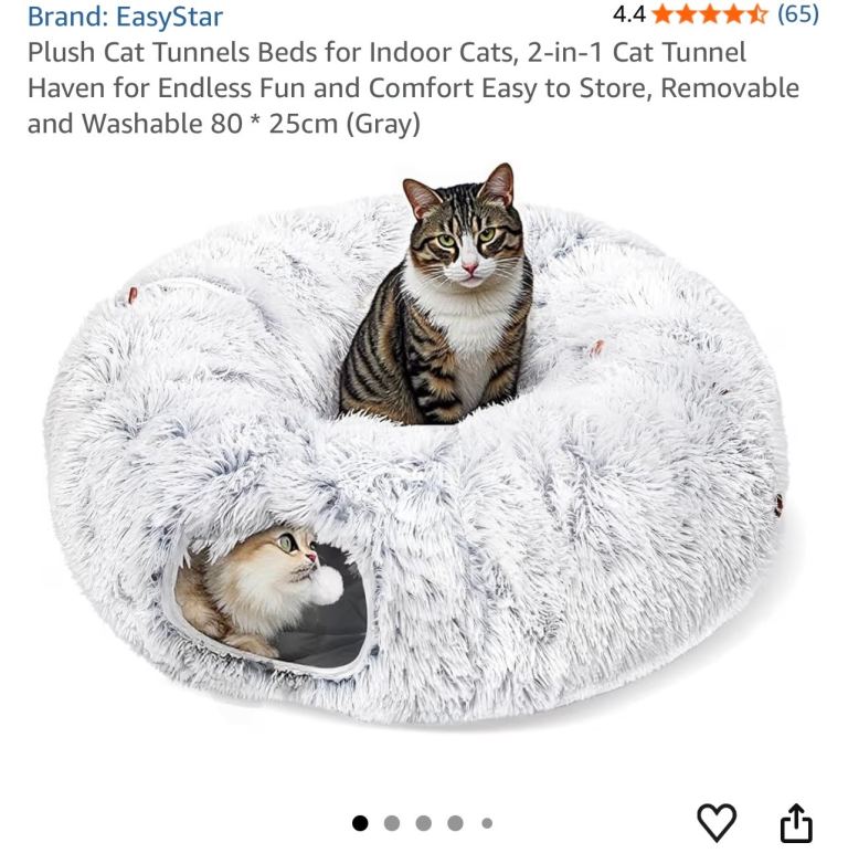 Cat tunnel/ bed 