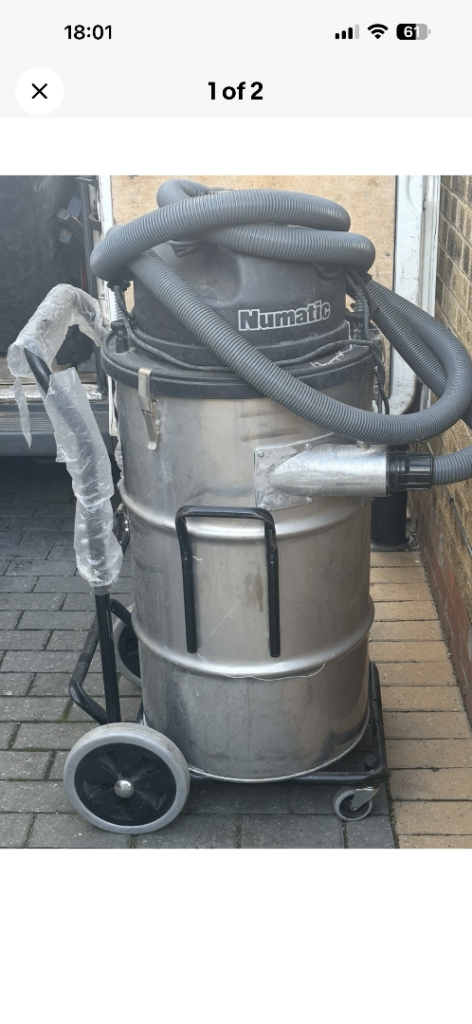 Numatic Dry Vacuum Cleaner – Good Working Order