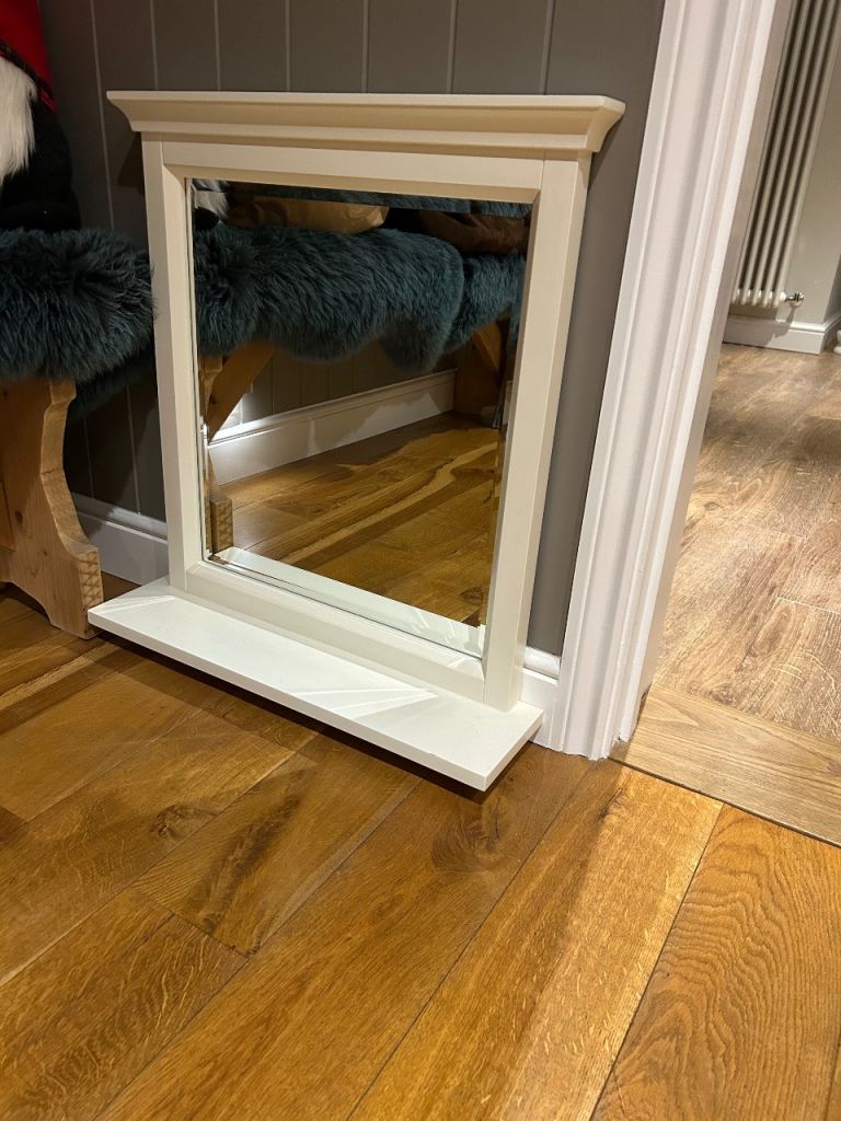 White company mirror