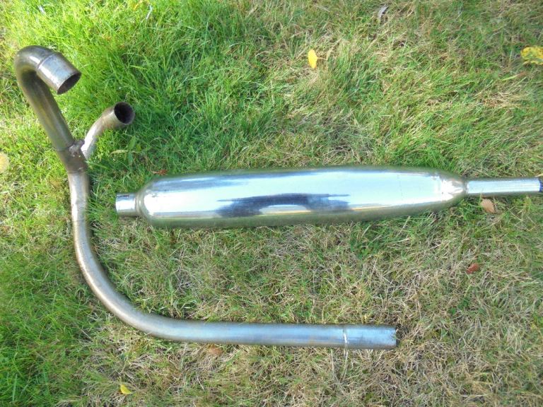 Triumph Unit 500cc Exhaust System 1960's