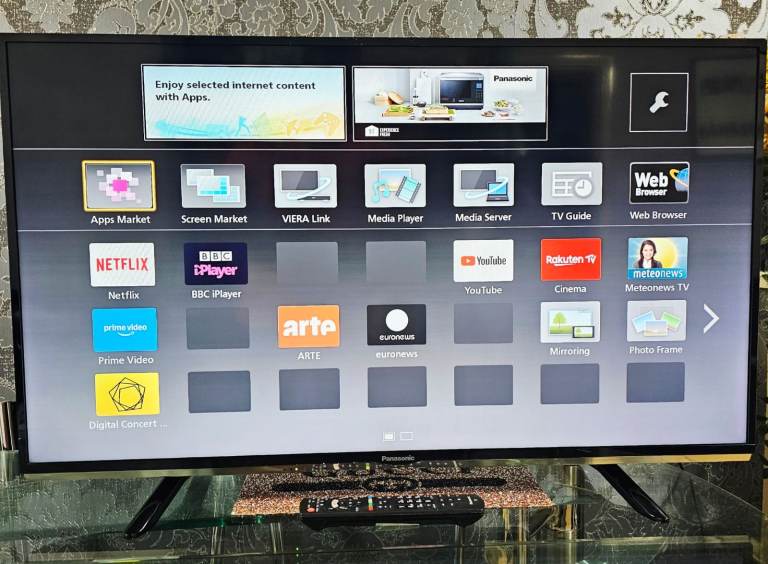Panasonic Smart TV with Apps – Good Condition