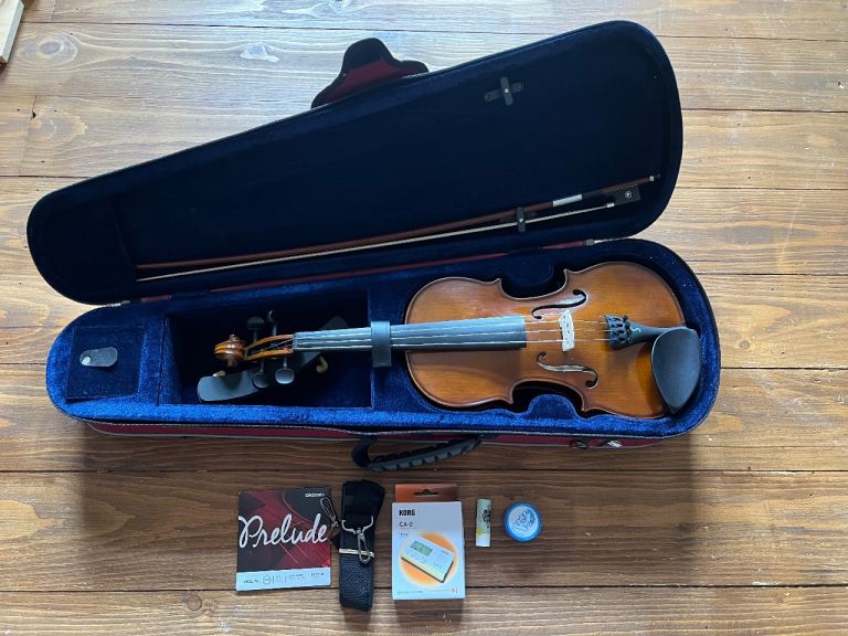 Stentor Student II 4/4 Full Size Violin | Immaculate | Case & Accessories