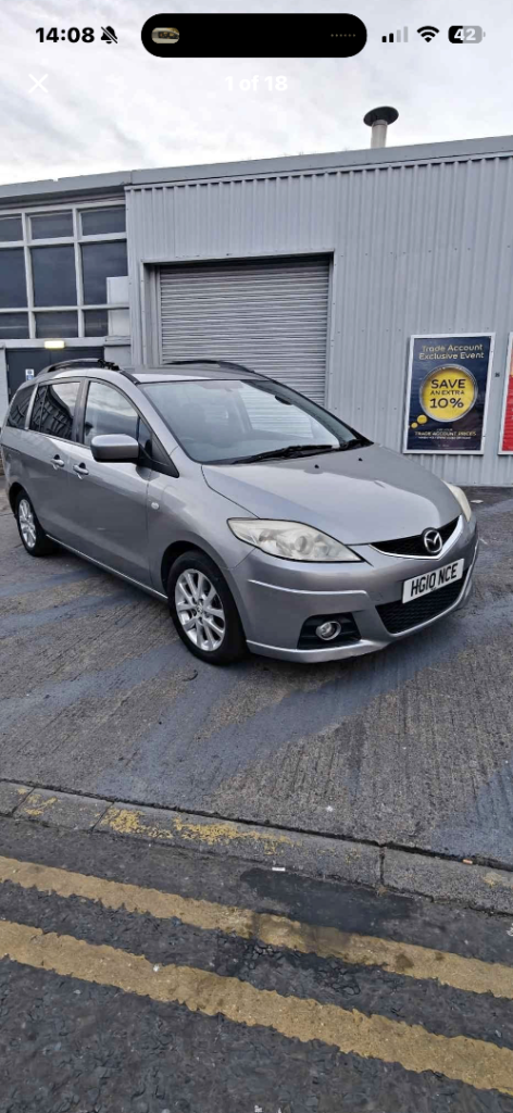 Mazda, 5, MPV, 2010, Other, 1999 (cc), 5 doors