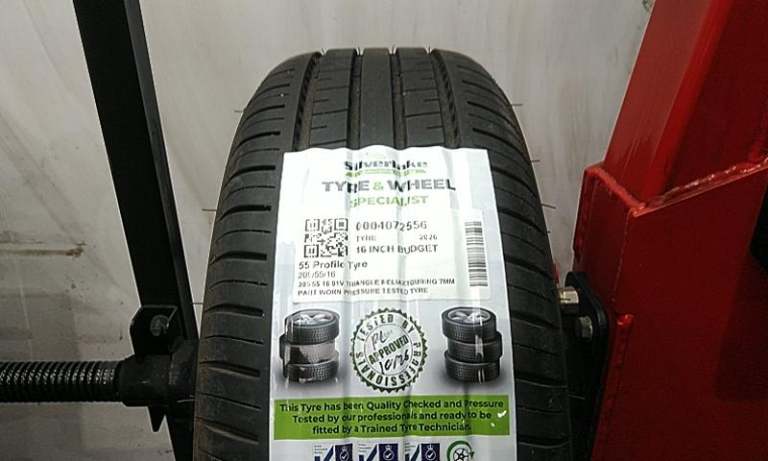 205 55 16 91v Triangle Reliaxtouring 7mm Part Worn Pressure Tested Tyre