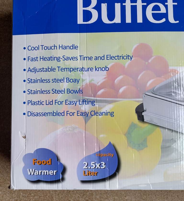 Buffet server crystals